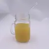 Copo Mini de Vidro Popular da Amazon 40ml com Alça, Taça de Vinho Pequena, Copo de Café Leite Chá 120ml, Copo Mason para Bar
