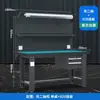 Banco de trabajo para instalador de alta resistencia Xintong Mesa de operaciones para taller de mantenimiento antiestático Modelo experimental de electricista Inspección Acero inoxidable