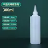 Atacado de fábrica 500ml garrafa de corante pintada garrafa espremedora com dispensador garrafa plástica translúcida garrafa com agulha