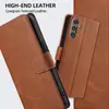 El Dropshipping es Adecuado para Funda de Cuero para Teléfono Samsung S24Plus, Tarjetero S22, Billetera con Hebilla S24Fe, Funda para Teléfono S23