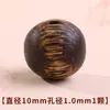 Pulsera de Cuentas Sueltas de Madera de Aloeswood Natural Tao Pulsera Redonda de Cuentas Pulsera de Cuentas Hecha a Mano DIY Pulsera de Cuentas Bodhi Madera de Aloeswood Accesorios de Cuentas de Grado Sumergible