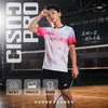 Conjunto de Ropa Deportiva de Secado Rápido para Mujer, Transpirable de Manga Corta de Verano para Bádminton, Estilo Delgado para Deportes y Running