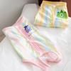 Ropa de Esterilización para Gatos Ropa Postoperatoria Antilamido Ropa de Destete para Gatas Primavera y Verano Algodón Puro Transpirable Ajustable Ropa de Esterilización para Mascotas