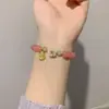 Nuevo Pulsera de Plata con Perlas Azul Gris Estilo Chino para Mujer ins Nicho Lujo Ligero Elegante Exquisito Versátil Regalo para Novia Pulsera
