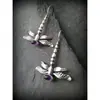 Pendientes de Gancho de Plata Antigua Multicolor Retro de Libélula Transfronterizos Accesorios de Deseos Transfronterizos Pendientes de Insectos Personalizados Europeos y Americanos para Mujer Venta Directa