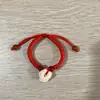 Pulsera para bebé, hueso de cerdo agitador, hueso de durazno, cabello fetal, botella, cuerda para la mano, niños recién nacidos, cinabrio, colmillo de perro negro, pulsera para bebé