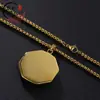 Moderna Cadena Estilo Antiguo Tai Chi Yin Yang Ocho Trigramas Grandes Acero Inoxidable Accesorios Más Vendidos Cadena Unisex de Acero Inoxidable Joyería Hip-Hop