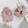 Versión coreana de bolsa de agua caliente de peluche de conejo número grande bolsa de agua caliente de PVC inyección de agua compresa caliente fuente de calor para manos punto venta caliente transfronteriza