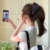 Nuevo estilo primavera y verano pinza de tiburón grande para mujer con un toque de alta gama, no daña el cabello, pinza de pelo para la nuca, accesorio para el cabello