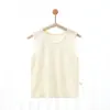 Chaleco de Verano Fino de Modal para Niños y Niñas, Camiseta sin Mangas, Top Liso sin Mangas