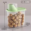 Caixa de armazenamento de grãos, recipiente de armazenamento de alimentos, pote de vedação para alimentos, caixa de armazenamento de plástico, recipiente de armazenamento de ração seca para cachorro