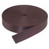 Fábrica de atacado cor 2,5 cm imitação de nylon denso tecido liso cinto mochila bagagem cinto portátil nylon cinto