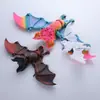 Decorações Criativas de Morcego de Brinquedo para Halloween Modelo de Simulação Articulações Móveis Estoque Pronto da Fábrica