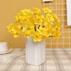 6 manojos de narcisos flores de simulación sesión de fotos de boda flores falsas de simulación decoración de sala de estar en casa arreglo floral en jarrón venta al por mayor