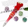 Corrente de Contas Quadradas com Garras de Diamante de Alta Qualidade, Alto Valor Estético, Luxo Leve, Contas com Furo Reto para Correntes de Celular DIY, Acessórios de Caneta e Materiais