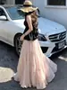 Saia de Tule Fluida com Bordado de Borboleta Lantejoula para Mulheres 2026 Novo Estilo Verão Saia de Tule Plissada Grande Cintura Alta Linha A Perolada