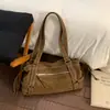 Moda Primavera 2026 Bolso Tote Simple Estilo Retro Bolso de Hombro para Mujer Tendencia Nicho Chic Bolso de Axila