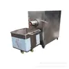 Picadora automática de carne de pechuga de pollo para bolas de hot pot, picadora de carne continua de acero inoxidable para pollo