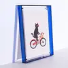 Marco de Fotos Transparente de Acrílico Marco de Fotos Decoración de Mesa Escritorio Marco de Fotos Marco de Rompecabezas Marco para Pintura al Óleo Marco para Pañuelo de Seda