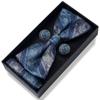 En stock Corbata de Moño Rayada Caja de Regalo para Hombre Empaque Novio MC Anfitrión Vestido de Moño Accesorios de Boda