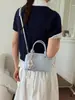 Bolso de mano estilo extranjero para mujer, nuevo bolso de hombro de moda 2026, versátil para el trabajo y los desplazamientos, bolso cruzado