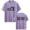 Rapper Playboi Carti Opium Destruye la Soledad Camiseta Hombres Mujeres Moda Hip Hop Música Pop