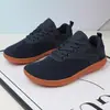 Sapatos Flats Descalços Estilo Europeu e Americano Casal Transfronteiriço Atacado Cor Sólida Sapatos Esportivos Casuais Sapatos para Caminhada Corrida Largos para Uso Externo