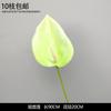 Decoración de Flores Artificiales Verdes Material de Flores de Hoja de Manzana Flor Exterior Planta Verde Hermoso Arreglo Chen Simulación de Hoja de Tortuga Arte Floral para Boda
