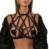 Bambú como ropa Amazon caliente cuello colgante hueco sexy elástico restricción arnés sexy ropa interior O0098