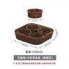 Cesta de Almacenamiento Compartimentada Decorativa Tejida de Bambú Anti-Ratán para Frutas y Verduras, Snacks, Dulces, Artículos Varios del Hogar