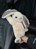 Caja de pañuelos exclusiva transfronteriza personalizada para coche, portapañuelos creativo para el coche, bolsa de pañuelos colgante para el coche, lindo accesorio de peluche para el coche