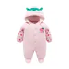 Roupas de Bebê Recém-nascido Inverno Saída Quente Conjunto Acolchoado de Algodão Roupas Espessas Acolchoadas de Algodão para Meninos e Bebês