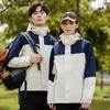 Otoño e invierno nuevo exterior de dos piezas tres en uno ropa de asalto para hombre pareja para mujer a prueba de viento cálido peto de montañismo 16