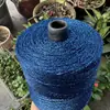 Fio Oco de Seda Pura Brilhante, Bolsa de Crochê Feita à Mão de Urso em Acrílico, Grampo de Cabelo de Coroa, Fio Crocheted na Borda