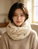Nuevo Calentador de Cuello Trenzado Otoño Invierno Engrosado Unisex Polaina de Cuello Bufanda de Lana Cálida de Moda Protección Cálida para el Cuello Tejido