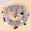 Decorações de Festa de Natal e Aniversário Mais Vendidas Transfronteiriças, Tiras de Lantejoulas em Formato de Coração de 2m, Fitas de Guirlanda para Dança e Decoração de Casamento