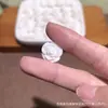 Flor de Rosa de Osso de Camelo de Porcelana de Alta Qualidade, Acessório de Artesanato DIY Cravejado com Diamante, Contas Espaçadoras para Pulseira, Pingente para Montagem, Acessório Criativo