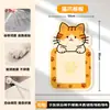 Placa de arranhar para gatos montada na parede, durável e que não solta pelo, adesivo de parede vertical de alta qualidade, protetor de sofá anti-arranhões de gato, tapete de arranhar para gatos brinquedo