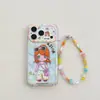 Funda de Teléfono Colorida de Estrella de Dibujos Animados Estilo Coreano Hermana Gazi Adecuada para Apple 17 Pro Max iPhone 16 Linda 15 Funda de Mano