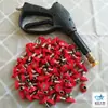 Lavadora de autos de ultra alta presión pistola de agua de conexión rápida 1/4 boquilla de cinco colores tipo abanico conector rápido accesorios de cabezal de pistola de limpieza