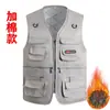 Chaleco Outdoor Delgado Multibolsillos Transfronterizo para Hombre, Chaleco de Pesca de Malla de Secado Rápido de Verano, Ropa de Trabajo para Fotografía para Hombre