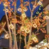 Luz neon led coração estrela lua luzes de corda parque rua luzes penduradas em árvores luzes de paisagem decoração de árvores luzes de atmosfera