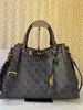 Comercio Exterior Moda Europea y Americana Nuevo Estilo Estampado Gran Capacidad Un Hombro Cruzado Moderno Clásico Bolso Tote Grande