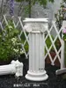 Adornos Creativos de Columna Romana Patio Jardín Entrada de Casa Decoración del Hogar Boda Camino Base de Escultura Retro