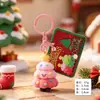 Llavero Colgante de Santa Claus Transfronterizo Encanto de Bolsa de Dibujos Animados Accesorio de Llavero Exquisito Pequeño Regalo de Navidad
