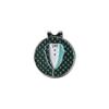 Clip para gorra de golf, marca desmontable, clip para gorra de chaqueta rojo y verde, aleación de zinc, logotipo de bola antioxidante, regalo