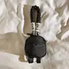 Nueva Mini Mochila Escolar Rosa Pequeña Creativa Colgante para Teléfono Móvil Bolso Colgante Portátil Colgante para Cubierta de Auriculares Universal para Teléfono Móvil