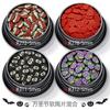 Amazon Halloween ultra-fino macio cerâmica abóbora fantasma crânio colorido cerâmica unha jóias misturado kg