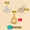 Joyería de plata pura s925, accesorios para hacer tú mismo, aretes hechos a mano, collares, pulseras, colgantes y dijes con incrustaciones de circonita