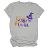 No puedes asustarme Amazon eBay sitio independiente camiseta casual y elegante para mujer de cuello redondo y manga corta